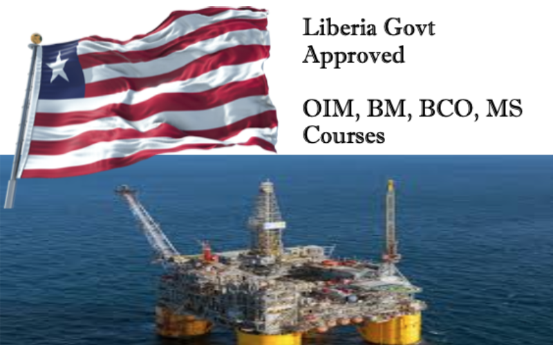 Liberia Flag Approved Offshore Installation Manager (OIM) Training by Elite Offshore